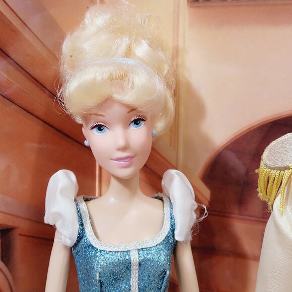 Disney Store Cinderella Prince Charming Mattel Princess Belle Snow White Dolls - Picture 4 of 11